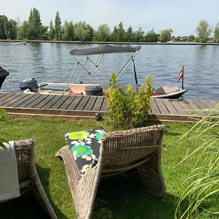 Vinkeveen Chalet Eiland Vila Exterior foto