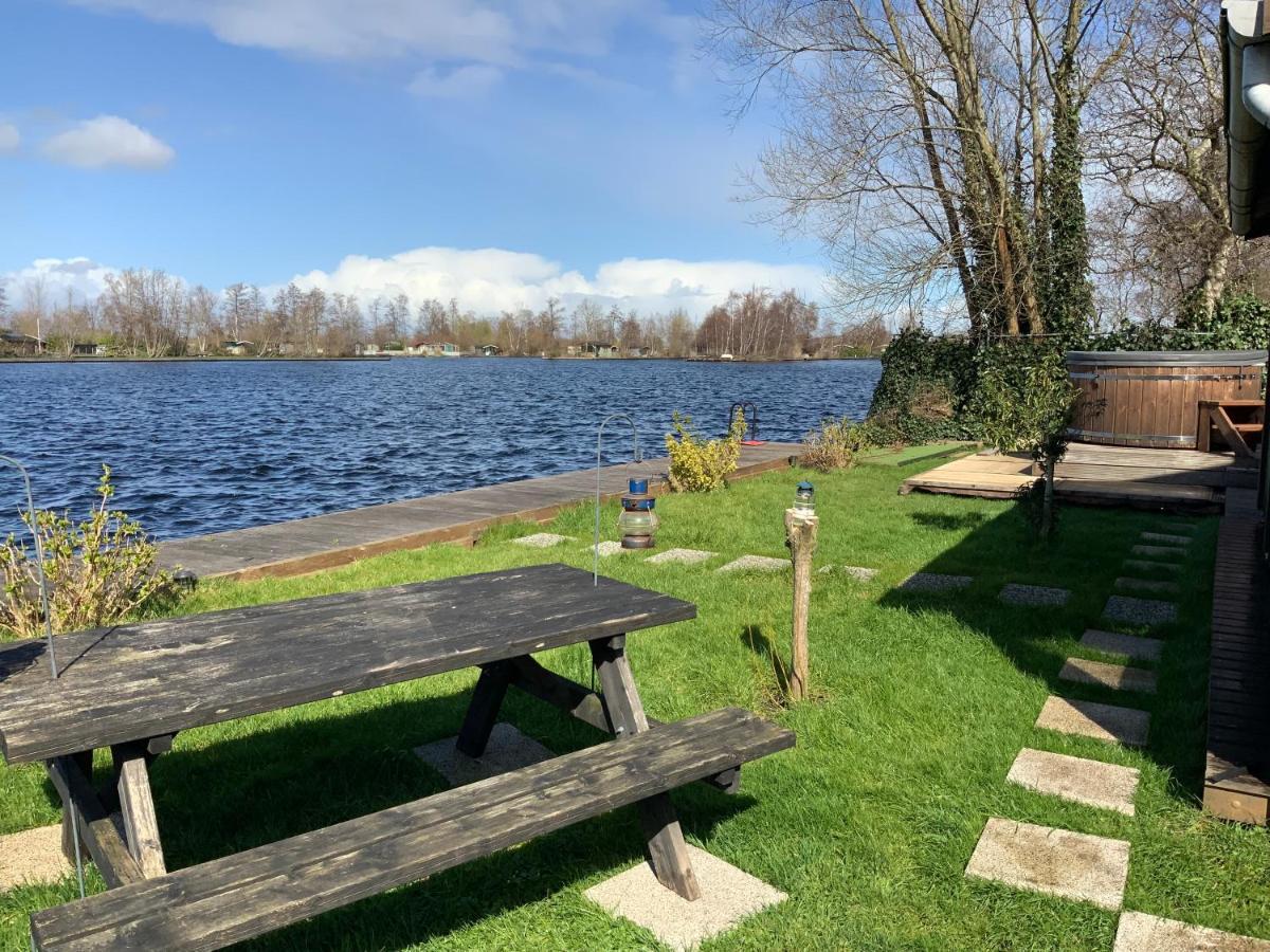 Vinkeveen Chalet Eiland Vila Exterior foto